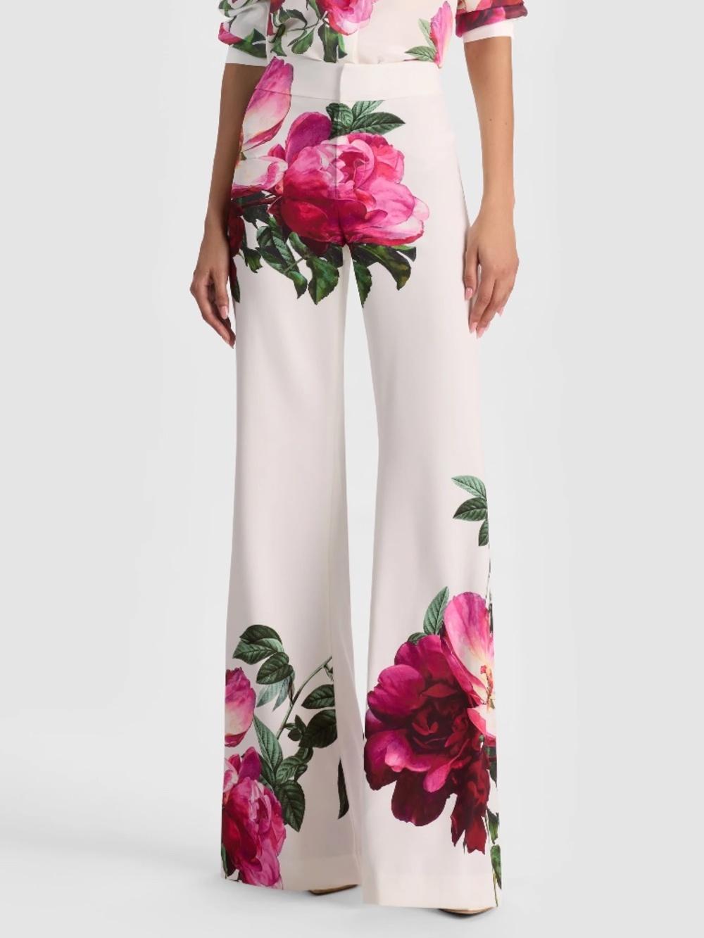 Alice + Olivia Andrew Pant Empress Bloom size 14